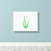 Schneekanonen (Galanthus) Leinwanddruck (Insitu (Holzboden))