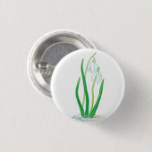 Schneekanonen (Galanthus nivalis) Button (Vorne & Hinten)