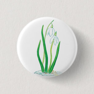 Schneekanonen (Galanthus nivalis) Button