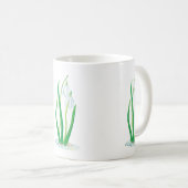 Schneekanonen (Galanthus nivalis) Kaffeetasse (VorderseiteRechts)