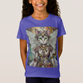 Schneekatze der Schmetterlingspugel-Brigade T-Shirt