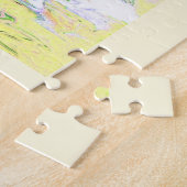 Schneekatze Puzzle (Seite)
