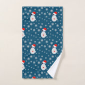 Schneekatzen Weihnachtshandtücher Set (Handtuch)