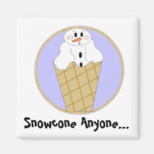 Schneekegel gefällig... magnet