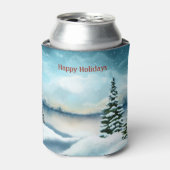 Schneekiefern in der Nähe des Sees Dosenkühler (Kanne Vorderseite)