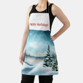 Schneekiefern in der Nähe des Sees Schürze (InSitu)