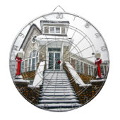 Schneekirche Dartscheibe (vorne)