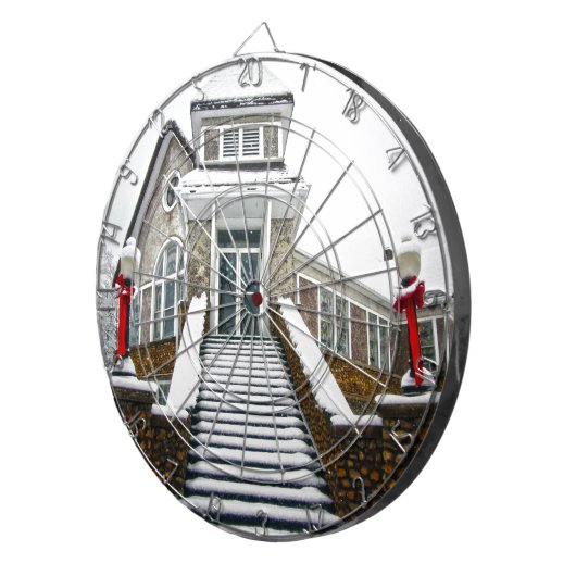 Schneekirche Dartscheibe (Vorderseite rechts)