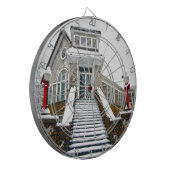 Schneekirche Dartscheibe (Vorderseite Links)