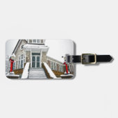 Schneekirche Gepäckanhänger (Vorderseite horizontal)