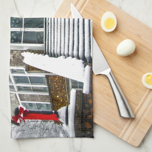 Schneekirche Handtuch (Viertel Falte)