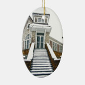 Schneekirche Keramikornament (Rechts)