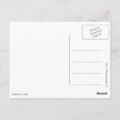 Schneekirche mit Berghang Postkarte (Rückseite)