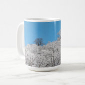 Schneekleidung Kaffeetasse (Vorderseite Links)