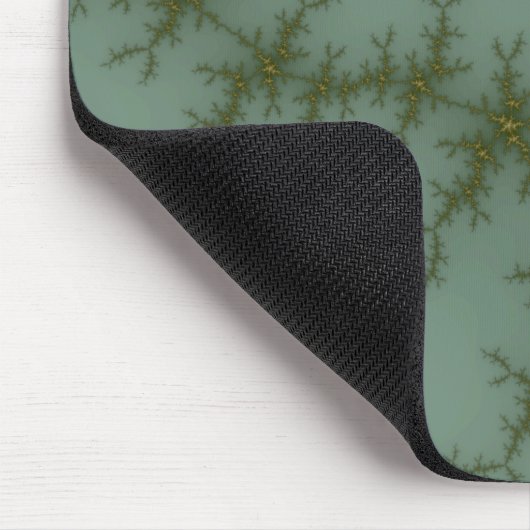 Schneekönchen - Fraktal Art Mousepad (Ecke)