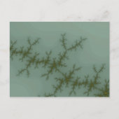 Schneekönchen - Fraktal Art Postkarte (Vorderseite)