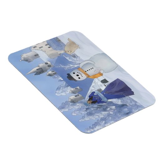 Schneekönigin Magnet (Rechte Seite)