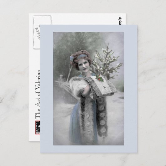 Schneekönigin - Postkarte (Vorne/Hinten)