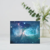 Schneekönigin Postkarte (Stehend Vorderseite)