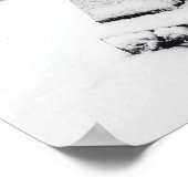 Schneekreuz: 1 Korinther 13:13 - Inspiration Poster (Ecke)