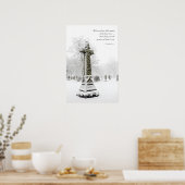 Schneekreuz: 1 Korinther 13:13 - Inspiration Poster (Küche)