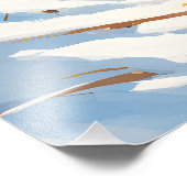 Schneeküche Offenbarung: Der Hasslauf Fotodruck (Ecke)