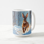 Schneeküche Offenbarung: Der Hasslauf Kaffeetasse (VorderseiteRechts)