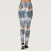 Schneeküche Offenbarung: Der Hasslauf Leggings (Rückseite)