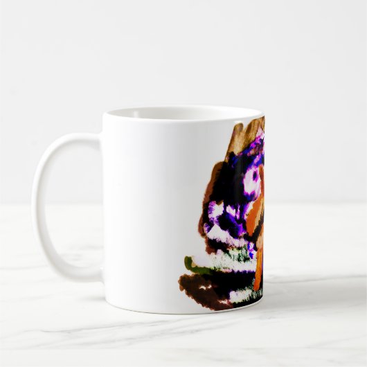 Schneekugel Kaffeetasse (Links)