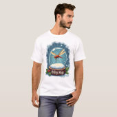 Schneekugel Libelle T-Shirt (Vorne ganz)