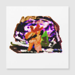 Schneekugel Magnetkarte