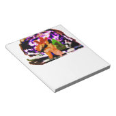 Schneekugel Notizblock (angewinkelt)