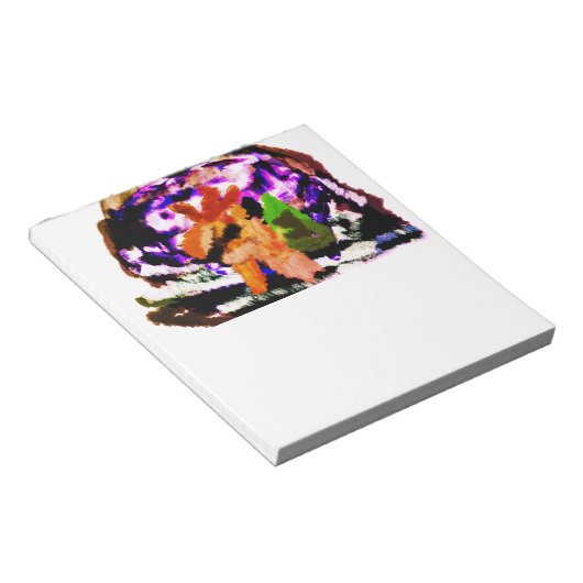 Schneekugel Notizblock (angewinkelt)