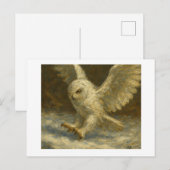 Schneekugel, Postkarte (Vorne/Hinten)