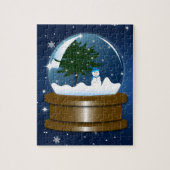 Schneekugel Puzzle (Vertikal)