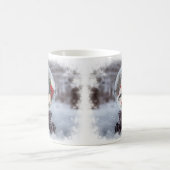 Schneekugel Vorlage Kaffeetasse (Mittel)
