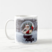 Schneekugel Vorlage Kaffeetasse (Links)