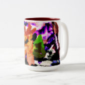 Schneekugel Zweifarbige Tasse (VorderseiteRechts)