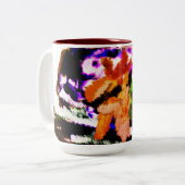 Schneekugel Zweifarbige Tasse (Vorderseite Links)