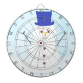 Schneekunst Dartscheibe (vorne)