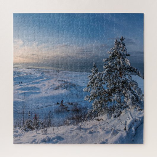 Schneeküste der Ostsee Puzzle (Vertikal)