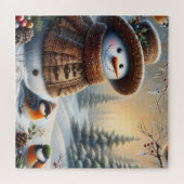 Schneelady-Puzzle Puzzle (Horizontal)