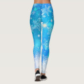 SCHNEELAKEN, DIE VON HIMMEL ZU BODEN FALLEN LEGGINGS (Rückseite)