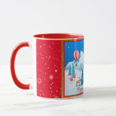 Schneelandschaft anpassen tasse (Links)