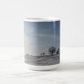 Schneelandschaft Kaffeetasse (Mittel)