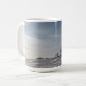 Schneelandschaft Kaffeetasse (Vorderseite Links)