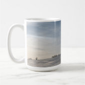 Schneelandschaft Kaffeetasse (Links)