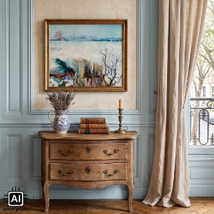 Schneelandschaft mit Arles von Vincent van Gogh Poster