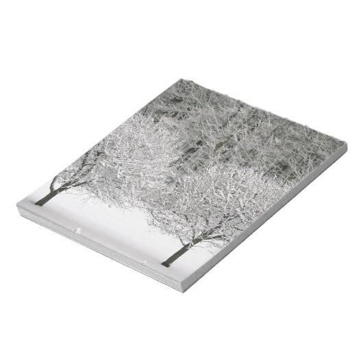 Schneelandschaft Notizblock (Rotiert)