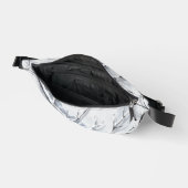 Schneelandschaften Tarnung Bauchtasche (Offen)